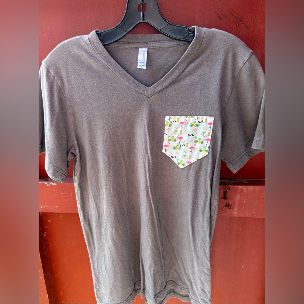 Canvas V-Neck shirt